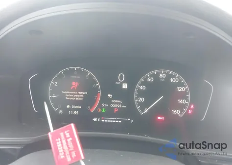 2025 Honda Civic Sport z USA, uszkodzony, nr VIN 2HGFE2F50SH591635